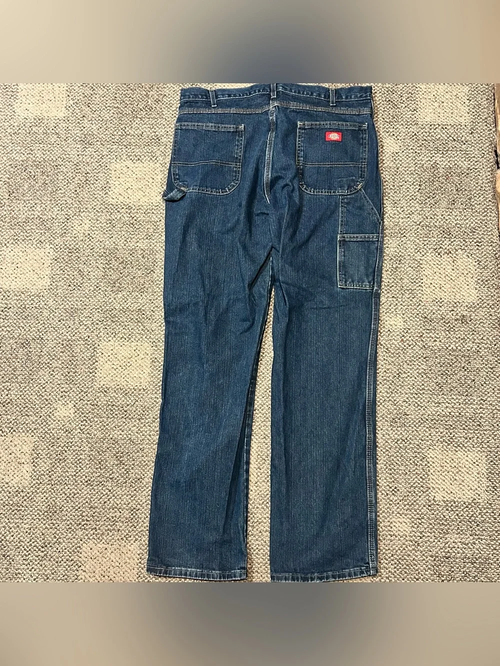 Men's Dickies Relaxed Fit Carpenter Jeans Size 38x34